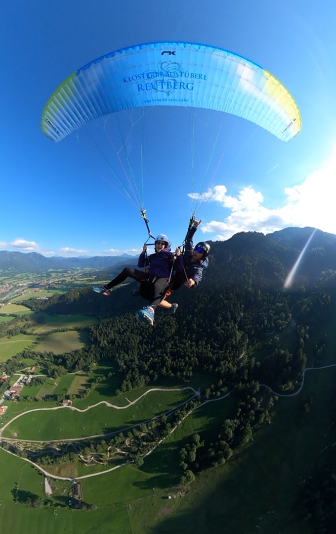 Tandem Paragliding Brauneck - Gleitschirmfliegen